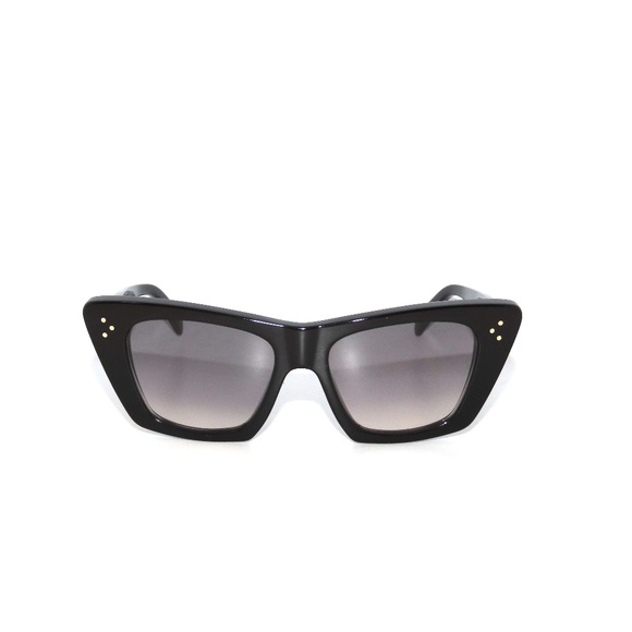 Celine CL40187I 01F 51 Black Grey Smoke  Gradient Sunglasses 40187I - Picture 2 of 7